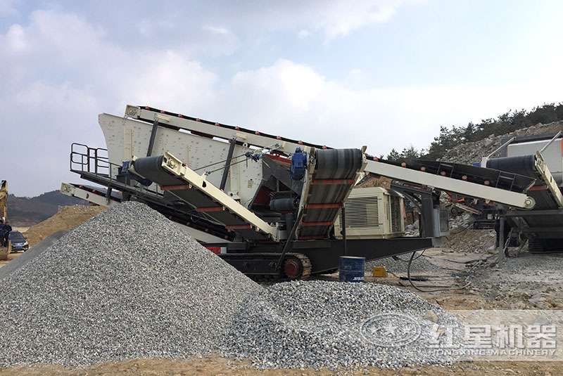 吉林花岗岩碎石生产线现场 高效加工与品质保障